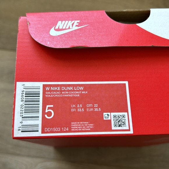 Nike Dunk Low Sail Cacao Wow - Picture 7 of 7